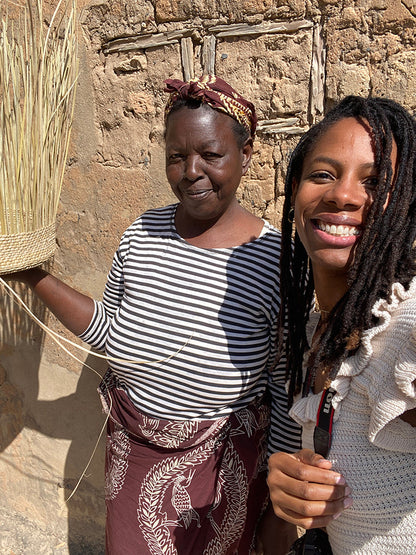 Tonga and Binga Basket from Zambia and Zimbabwe - Compass